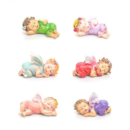 6/A Resin Sleeping Baby Fairy PR693