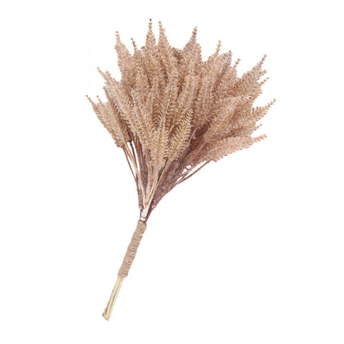 30cm Barley Bush with Hemp Rope-Brown FLW182D