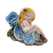 13cm 2/A Fairy with Mythical Companions Decor PR985