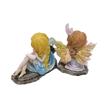 13cm 2/A Fairy with Mythical Companions Decor PR985