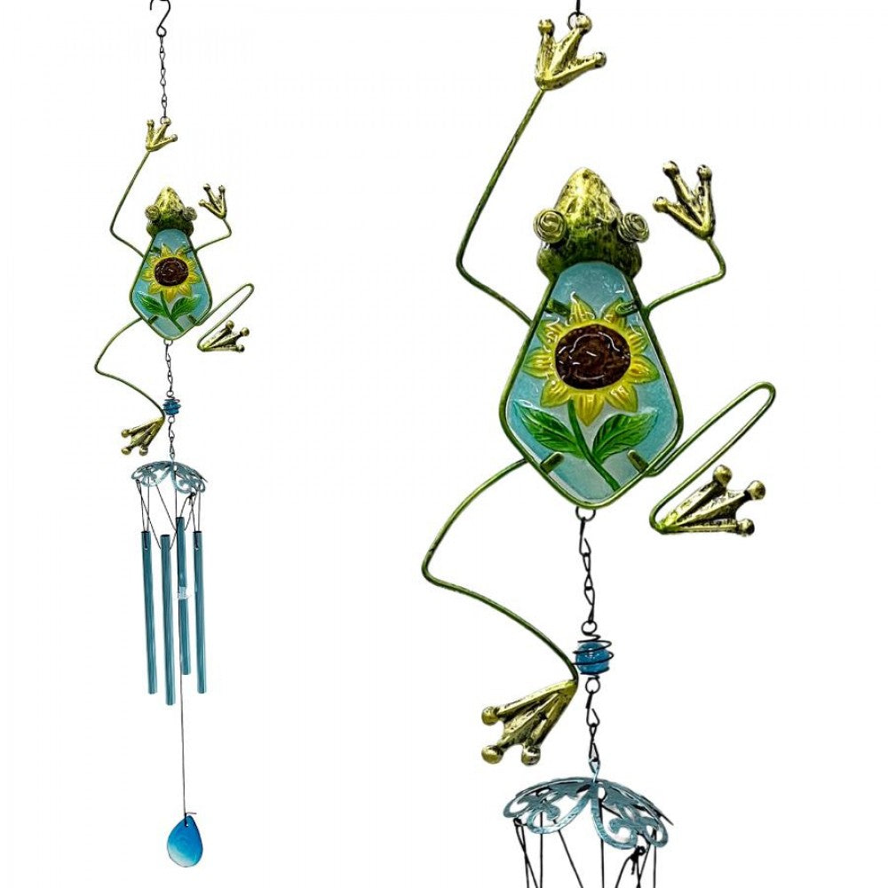 Metal Frog Wind Chime WCH059A