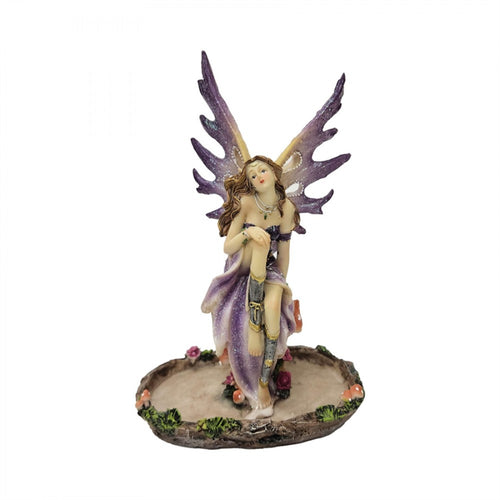 21cm Twilight Lavender Resin Fairy PSF044