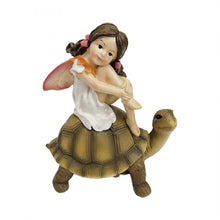 12cm Turtle Trek Resin Fairy PSF052E