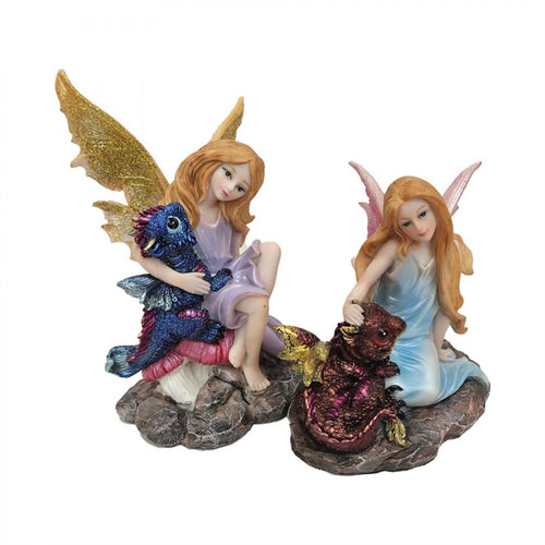 2/A Resin Fairy w/Dragon PR076