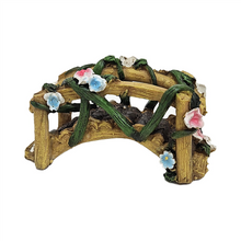 10cm Blossom Bridge Resin Fairy Garden Ornament PSF037