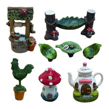 8cm 8/A Enchanted Miniature Resin Fairy Garden Ornaments PSF056