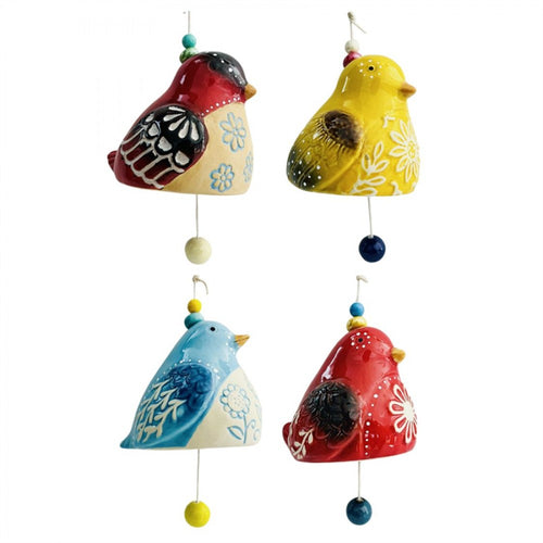 4/A Ceramic Bird Wind Chime PLD172