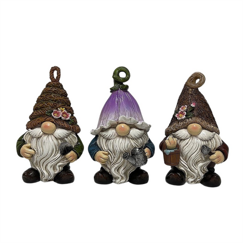 3/A Resin Mini Fairy Garden Gnomes PSF059