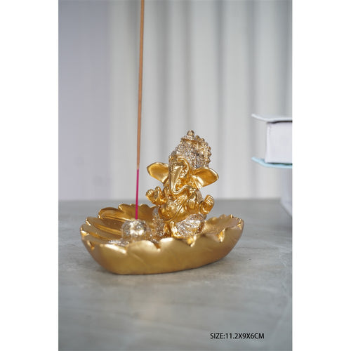 Resin Ganesh Incense Burner PSB230