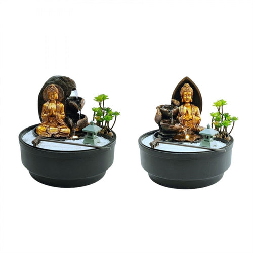 2/A Resin Buddha Fountain PSFT007