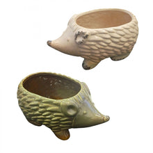 2/A CERAMIC HEDGEHOG POT TPA026