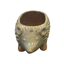 2/A CERAMIC HEDGEHOG POT TPA026