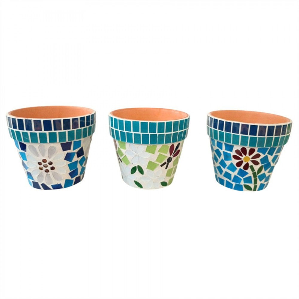 3/A Mosaic Pot Planter MOSC004