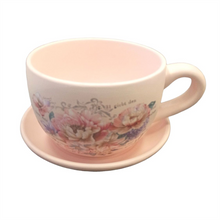 4/A Ceramic Cup & Saucer Planter TP167XS