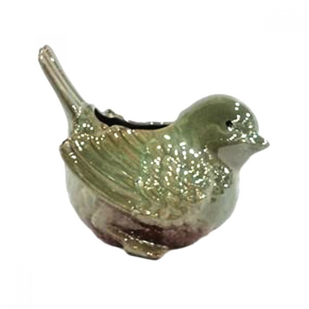 CERAMIC BIRD POT TPA027