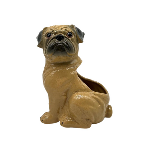 CERAMIC DOG POT TPA041A