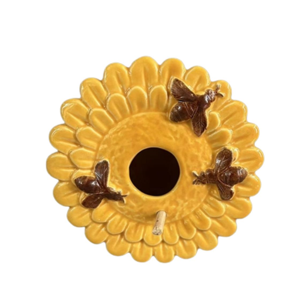 Ceramic Bird House -Bee PLD181