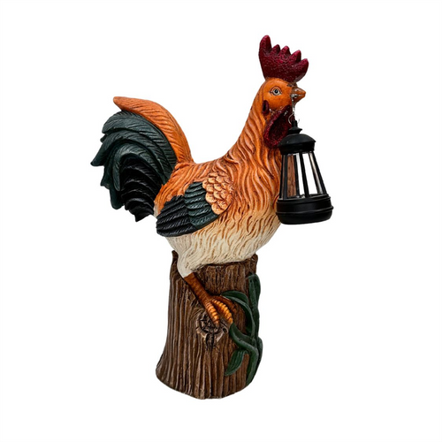 MgO Rooster with Solar Light PR001D