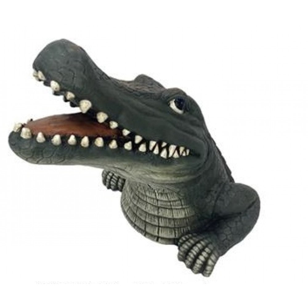 Resin Aligator Head Statue PR954