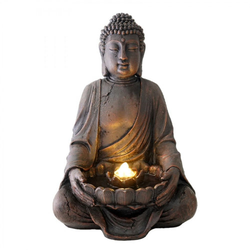 Resin Buddha Fountain PSFT012