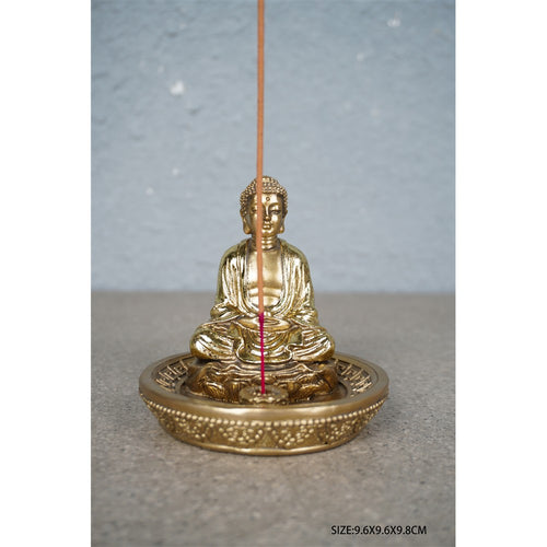 Resin Buddha Incense Burner PSB232