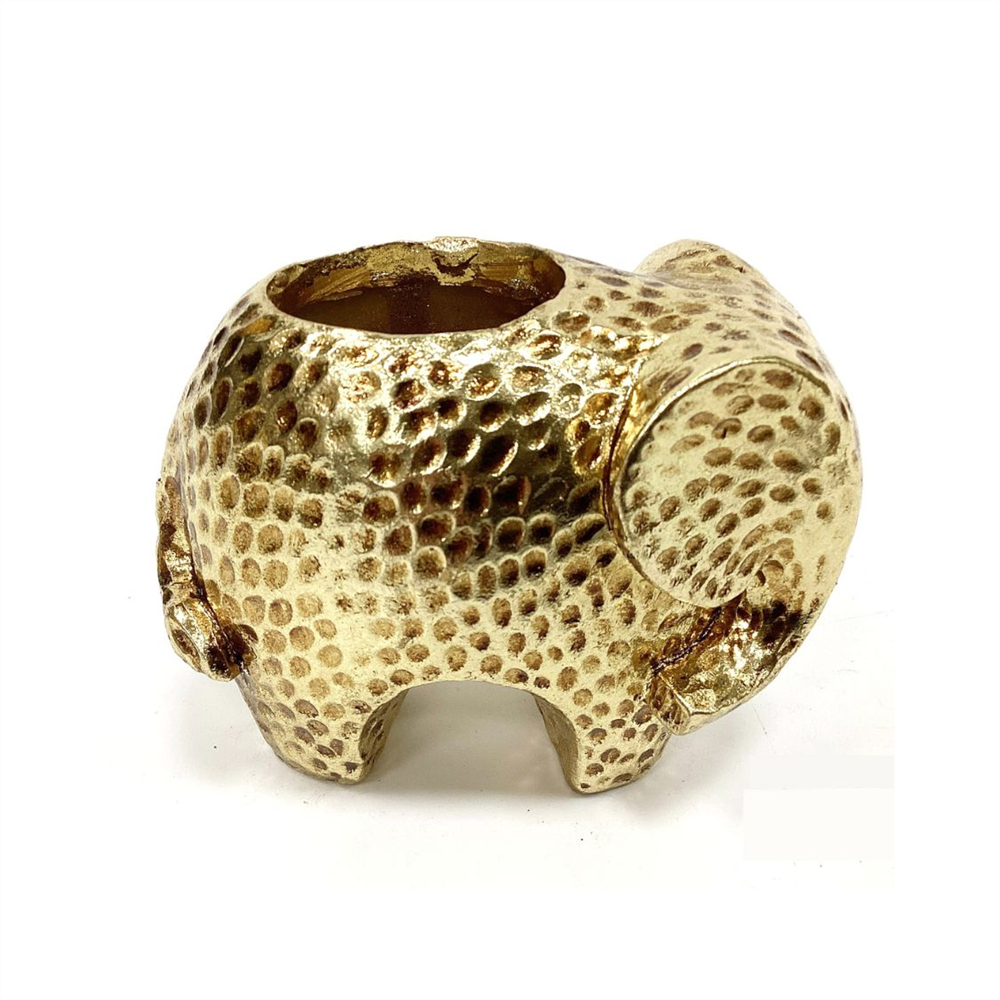 Resin Elephant Pot PR138A