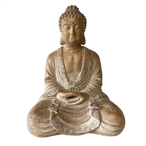 Resin Sitting Buddha PSB225S