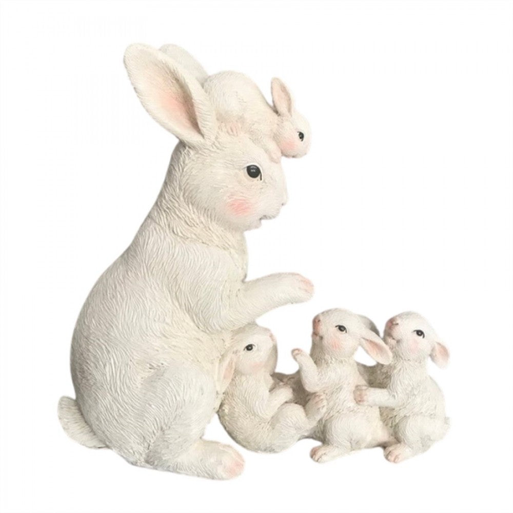 Resin Bunny- Mom & Kids ET320H