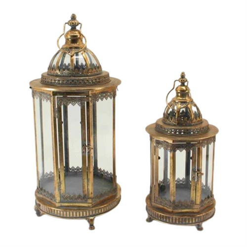 S/2 Metal Lantern  LTN51