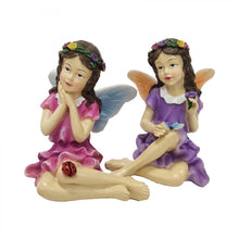 2/A Sitting Resin Fairy Figurines PSF048