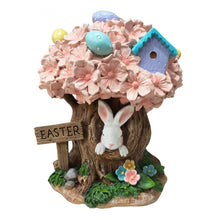 20cm Resin Bunny House ET328