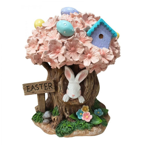 20cm Resin Bunny House ET328