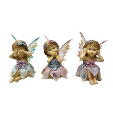 3/A Whimsical Trio Resin Fairy Ornaments PSF039