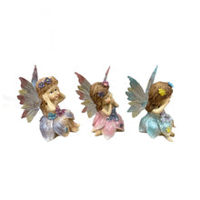 3/A Whimsical Trio Resin Fairy Ornaments PSF039