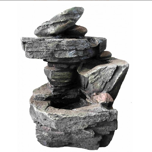 34cm Rock Table Waterfall