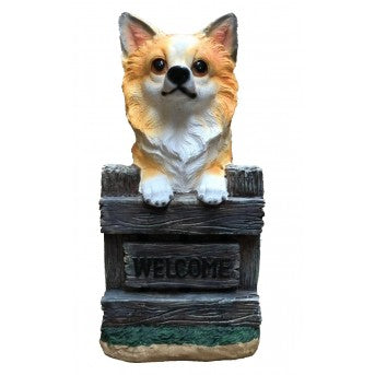 Chihuahua Dog with Welcome (40cm)